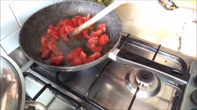 #СПАГЕТТИ С ЦУККИНИ ЧЕРРИ И ОВЕЧЬИМ СЫРОМ?прекрасное лёгкое блюдо?#ИТАЛЬЯНСКАЯ_КУХНЯ от Наташки? смотреть онлайн