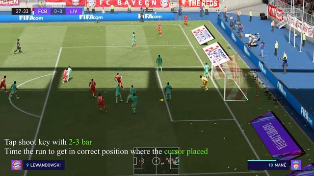 FIFA 21- PC-keyboard corner tutorial смотреть онлайн