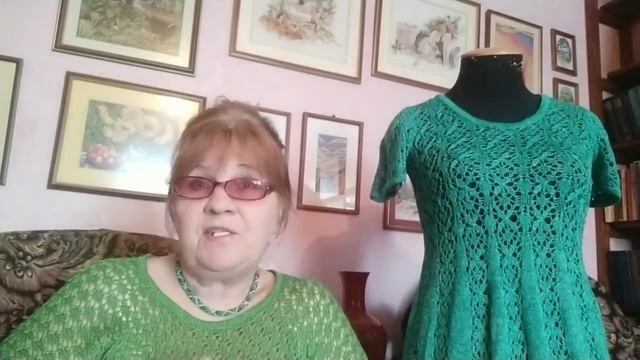 Моя новая идея - вязание спицами! Платье в стиле Миссони! смотреть онлайн