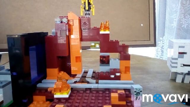 Обзор набора по лего майнкрафт портал в нижний мир смотреть онлайн