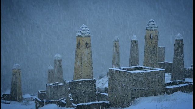 Могучие Ингушские Башни Зимой