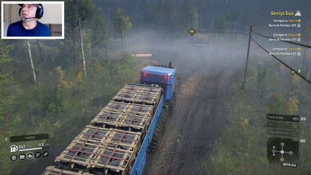 SNOWRUNNER |AZOV 42-20 ANTARCTIC |RUSSIA |PS4 E XBOX |PTBR