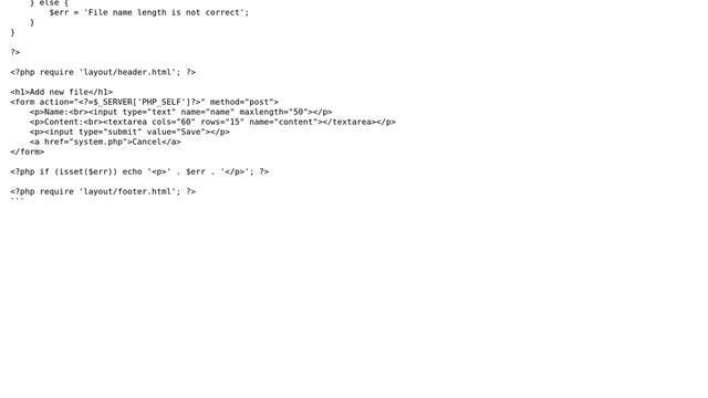 PHP OOP - Login & DB adding/removing script смотреть онлайн
