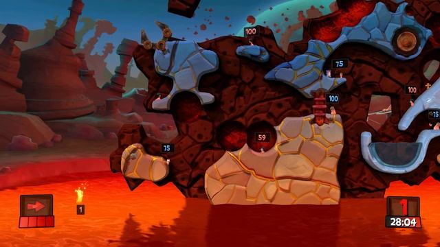 Worms Revolution Mission to Mars смотреть онлайн
