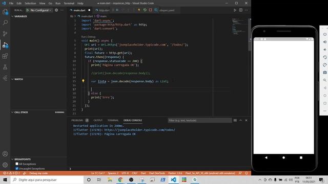 Implementando uma Classe para Lista com Múltiplos JSON em Dart - Aula 8 смотреть онлайн