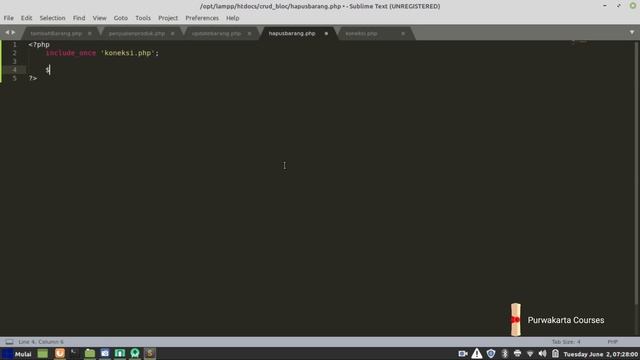 CRUD Flutter PHP MySQL | Delete Data BLoC Pattern смотреть онлайн