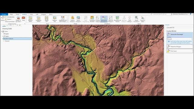 ArcGIS Pro: Interactive Cut and Fill Exploratory Analysis Tool смотреть онлайн