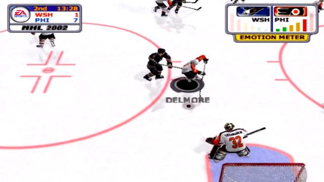 NHL 2002 Gameplay Philadelphia Flyers vs Washington Capitals смотреть онлайн