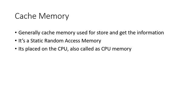What is Cache Memory | Tamil смотреть онлайн
