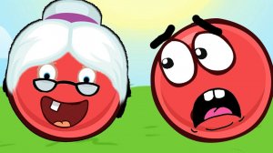 Новый КРАСНЫЙ ШАР, Шарик спасает бабушку, мультик игра Детский летсплей #52