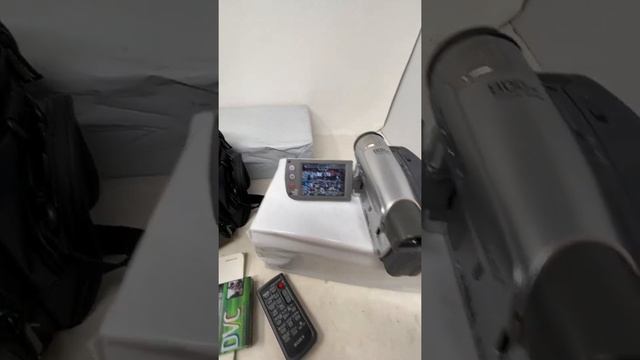 Sony handicam DCR – HC36 demonstration of functioning condition for an eBay listing￼ смотреть онлайн