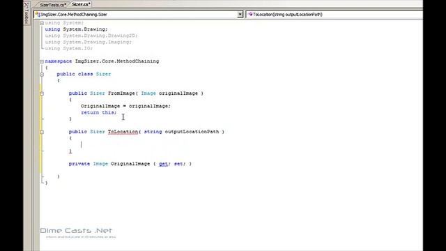Simple Fluent DSL via Method Chaining смотреть онлайн
