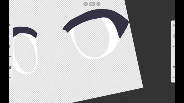 Как делать глаза на прозрачном фоне? Туториал. ☺ Ч. О.