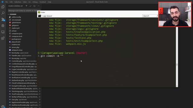 08 - Versionando Laravel com GIT e Armazenar no GitHub смотреть онлайн