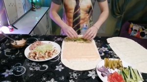 Шаурма, дома, на электрогриле