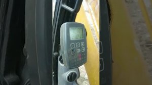 Калибровка дросселя на экскаваторе JCB 260