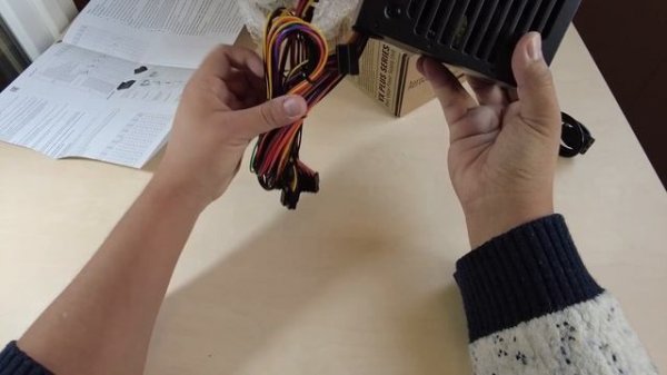 Обзор и распаковка Блок питания Aerocool VX 350 PLUS 350W