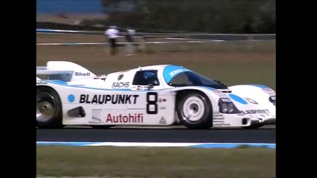 ex-Joest Blaupunkt Porsche 962C Group C Phillip Island Classic pure sound fly bys & Jagermeister смотреть онлайн