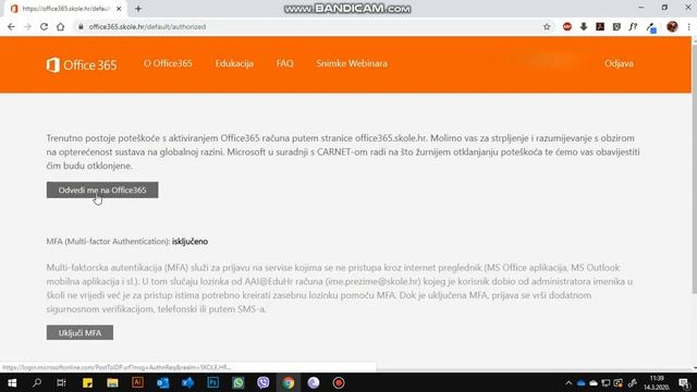 Kako instalirati Office365 paket sa skole.hr identitetom смотреть онлайн
