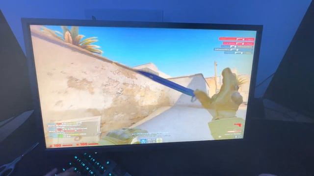 Benq Zowie xl2566k 360hz | CSGO POV смотреть онлайн