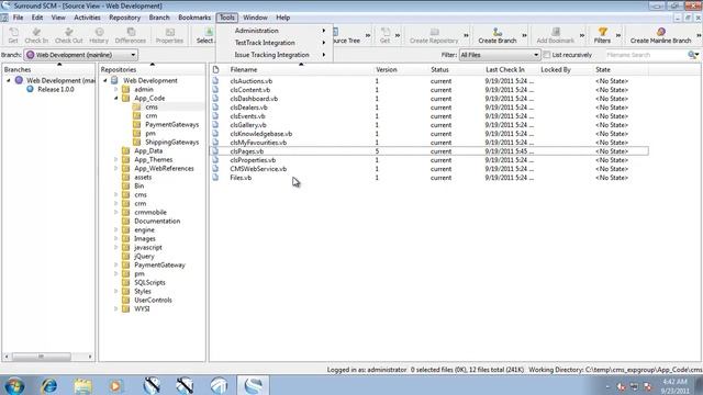 Diffing and Merging in Surround SCM смотреть онлайн