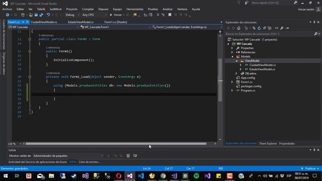 Combobox en cascada en C# Windows forms utilizando Entity Framework смотреть онлайн