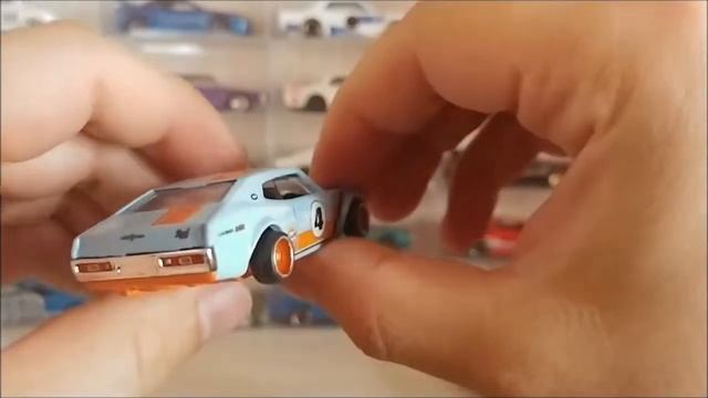 Hot Wheels 2019 Gulf Series Nissan Laurel review Παρουσίαση смотреть онлайн