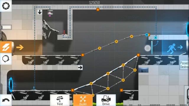 Bridge Constructor Portal Level 9 Walkthrough смотреть онлайн