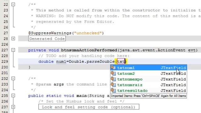 JFrame Operaciones con Enteros y Decimales NetBeans смотреть онлайн