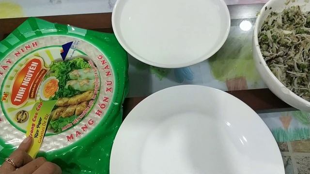 Рецепт.Вьетнамские блинчики "Нем".Вьетнамская еда смотреть онлайн