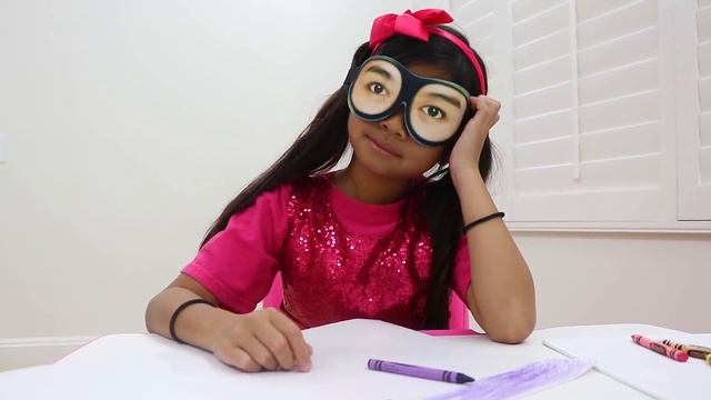 Alex and Wendy Draw Me Coloring Art Challenge | Alex and Wendy Draw in Art Class смотреть онлайн