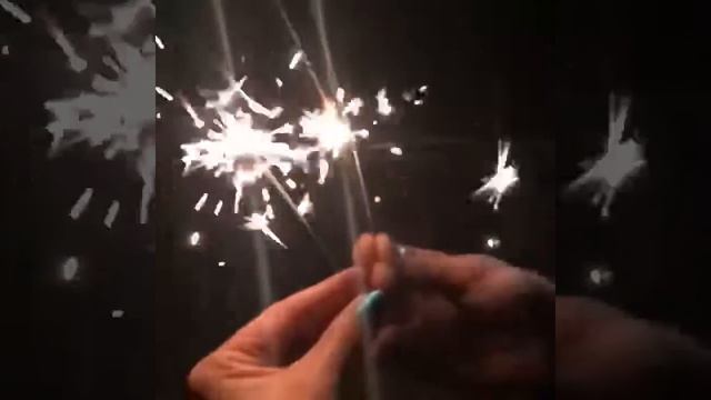 Бенгальские огни в замедленной съёмке смотреть онлайн