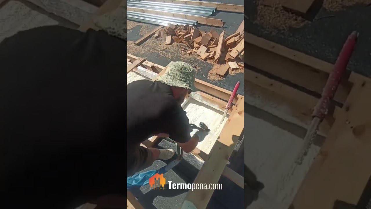 Пример утепления ппу плоской кровли | Работаем по Нижнему Новгороду + 300 км. смотреть онлайн