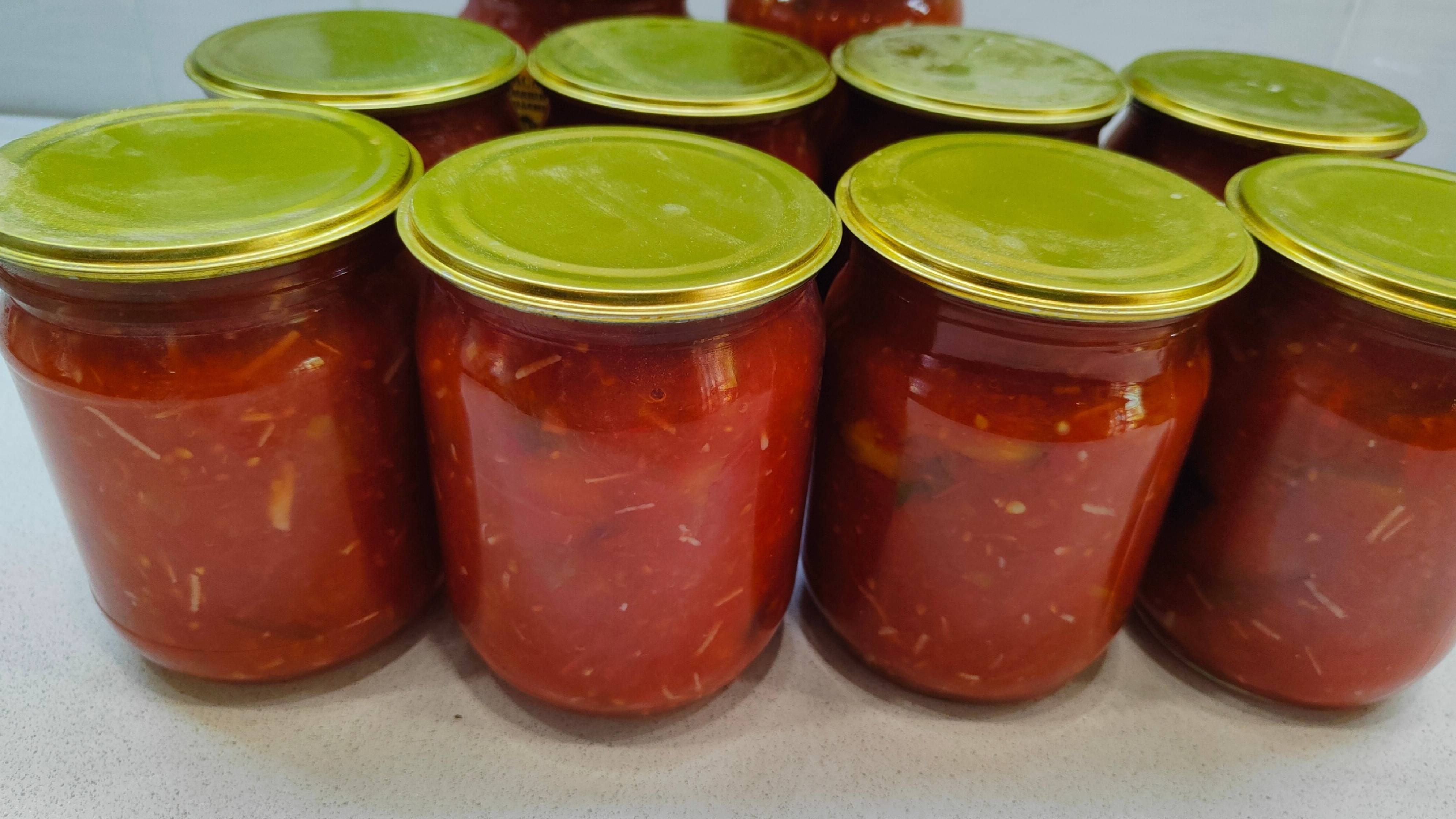 ВКУСНЫЕ БАКЛАЖАНЫ В АДЖИКЕ на зиму 🍆🍅 смотреть онлайн