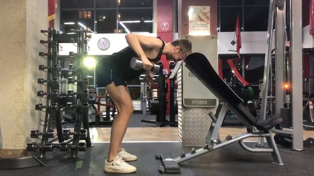 Разводки в наклоне с опорой лбом 3*15 – по 8 смотреть онлайн