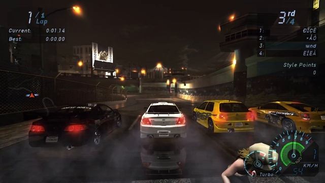 NFS Underground Definitive Edition #9 на Ultrawide мониторе с разрешением 2560x1080 | Геймплей смотреть онлайн