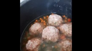 РИС С ФРИКАДЕЛЬКАМИ. БЫСТРАЯ ЕДА - в МУЛЬТИВАРКЕ Moulinex.