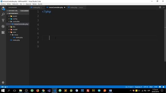 Un poco de POO e introducción a MVC смотреть онлайн