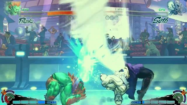 BLANKA VS SETH | CPU VS CPU Ultra Street Fighter IV (Hardest AI) смотреть онлайн