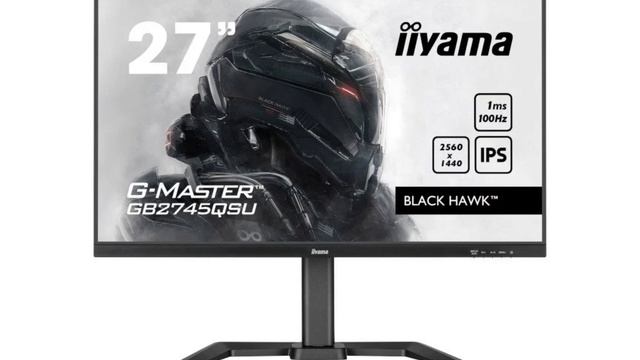 Iiyama G-Master GB2745QSU-B1 monitor with 27″ 2K 100Hz IPS panel unveiled. смотреть онлайн