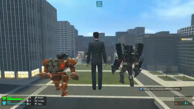 GIANT TV WOMAN STUCK! TV MAN BOSS VS SKIBIDI TOILET IN GARRYS MOD смотреть онлайн