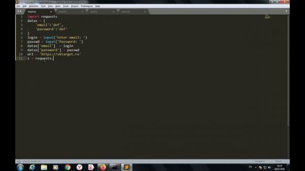 #1. Авторизация на сайте с Python requests