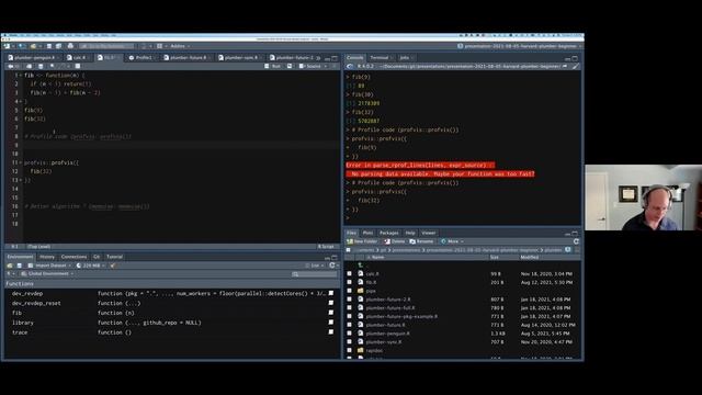 Plumber: Asynchronous Route Execution with Barret Schloerke - Thursday, August 12th 2021 смотреть онлайн