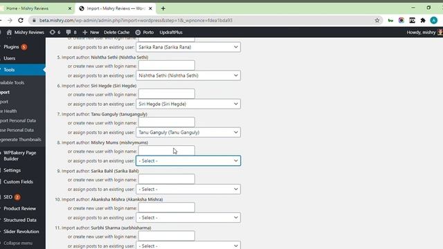 Import ‹ Mishry Reviews — WordPress Google Chrome 2020 12 19 22 00 19 смотреть онлайн