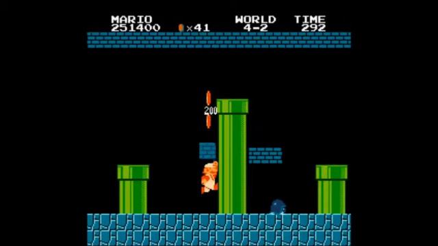 Super Mario Bros (Nes) - World 4-2 смотреть онлайн