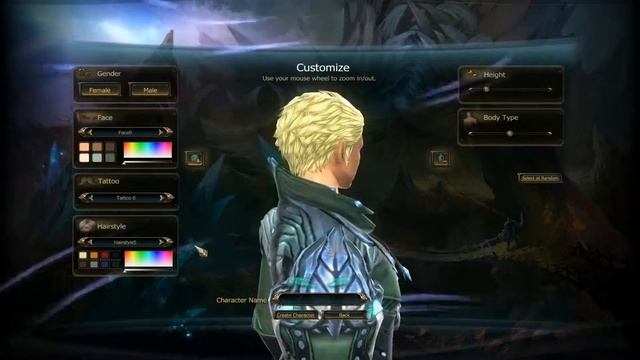Maestia Online - Male Character creation смотреть онлайн