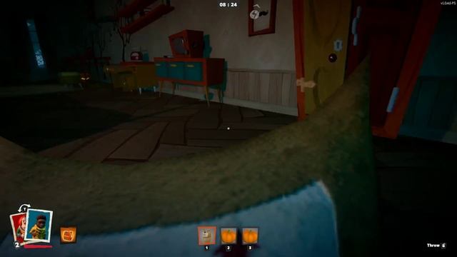 SNEAKY Plays as the CLOWN Neighbor & Bagger in Disguise *Secret Neighbor* смотреть онлайн