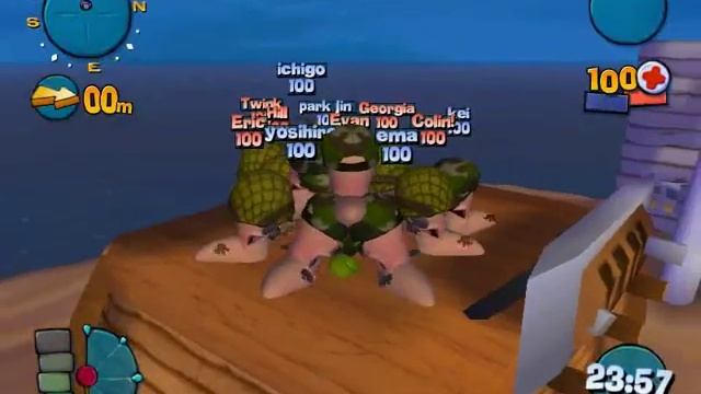 WORMS 4 MAYHEM.mega explosion.by newstile7 смотреть онлайн