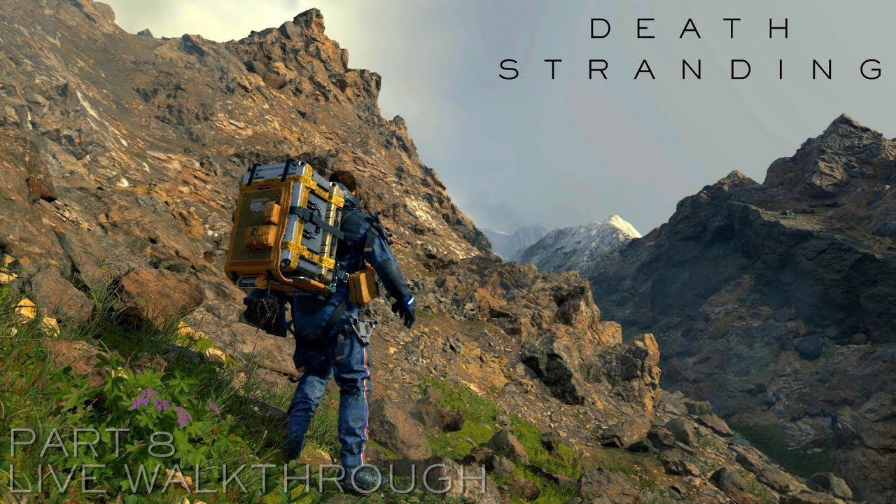 Death Stranding Прохождение LIVE Часть 8 "Посылка для восточных регионов" смотреть онлайн