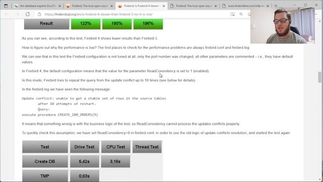 Firebird 4.0 é mais lento que o 3.0, será mesmo? смотреть онлайн